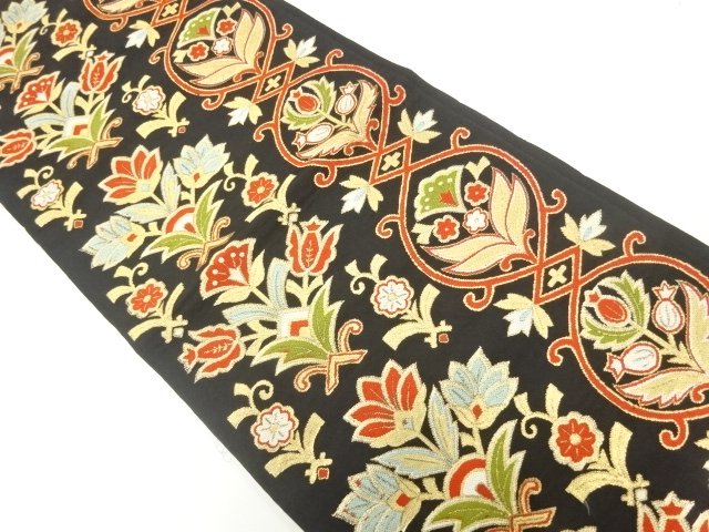 Japanese Kimono / Antique / Fukuro Obi Silk